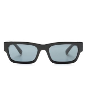 Prada Eyewear logo-engraved rectangle-frame sunglasses