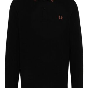 Fred Perry logo-embroidered cotton polo shirt