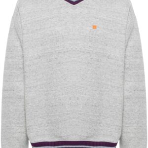 Acne Studios Micro-Face-logo mélange sweatshirt