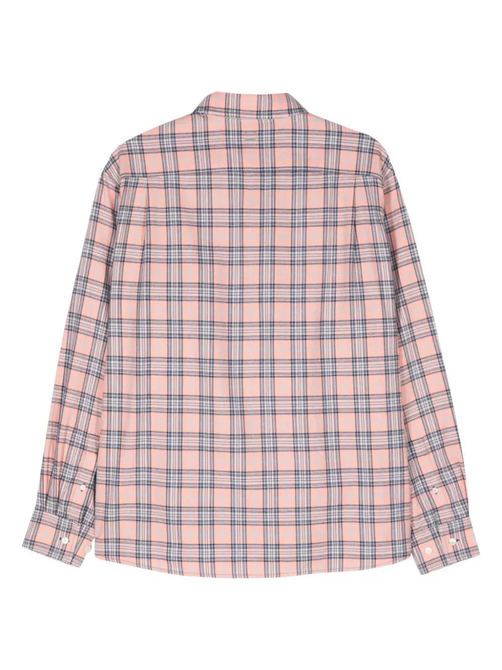 Acne Studios face-patch checked shirt - Image 2