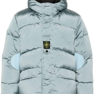 Stone Island reversible hooded jacket