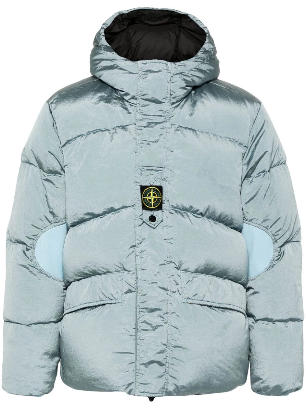 Stone Island reversible hooded jacket