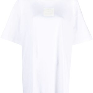 Moschino logo-patch organic cotton T-shirt