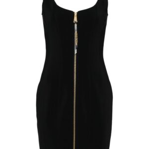 Moschino scoop-neck cady minidress