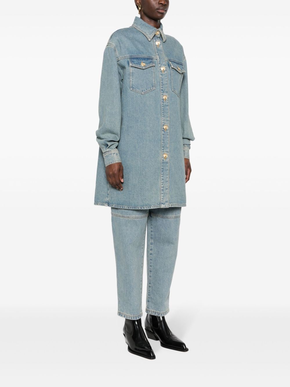 Moschino denim mini dress - Image 4