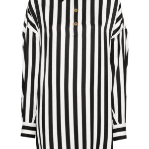 Moschino long-sleeve striped dress