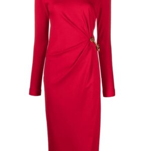 Moschino chain-link midi dress