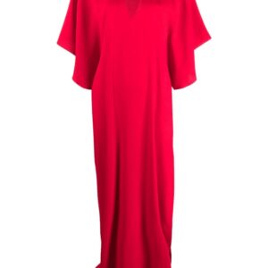 Moschino chain-link crepe maxi dress