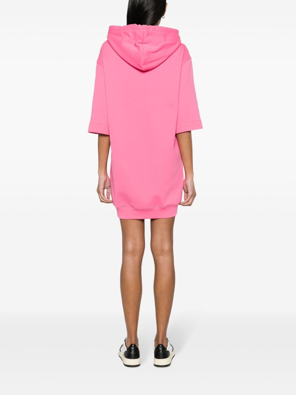 Moschino Teddy Bear-print organic cotton minidress - Image 4