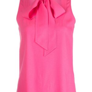 Moschino bow-detail silk blouse