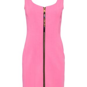 Moschino scoop-neck cady minidress