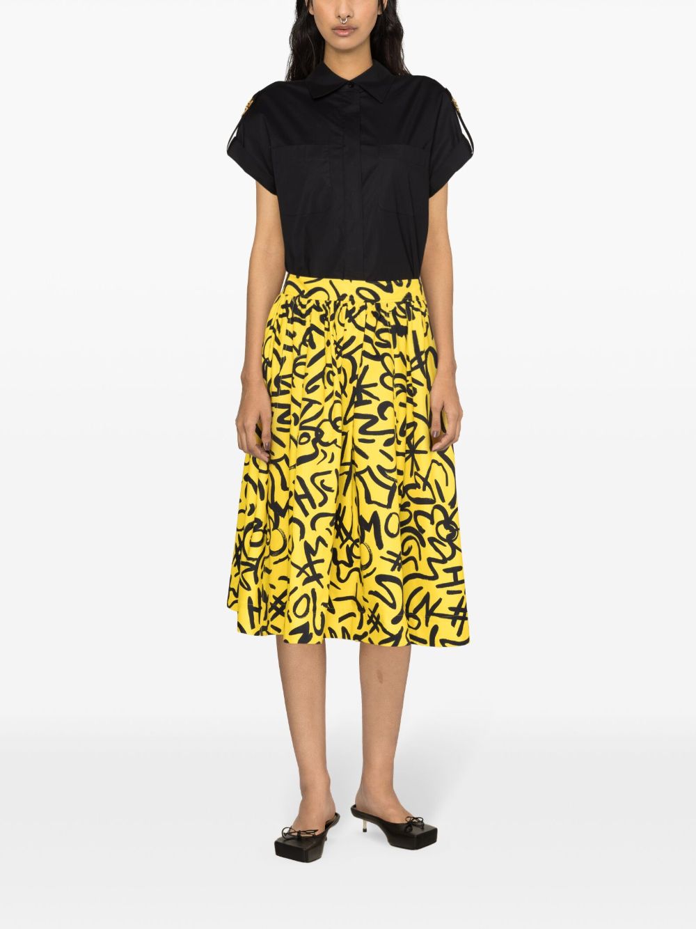 Moschino embellished poplin shirt - Image 2