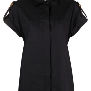 Moschino embellished poplin shirt