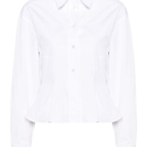 Stella McCartney  peplum-waist cotton shirt