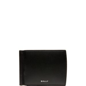 Bally logo-print bi-fold leather wallet