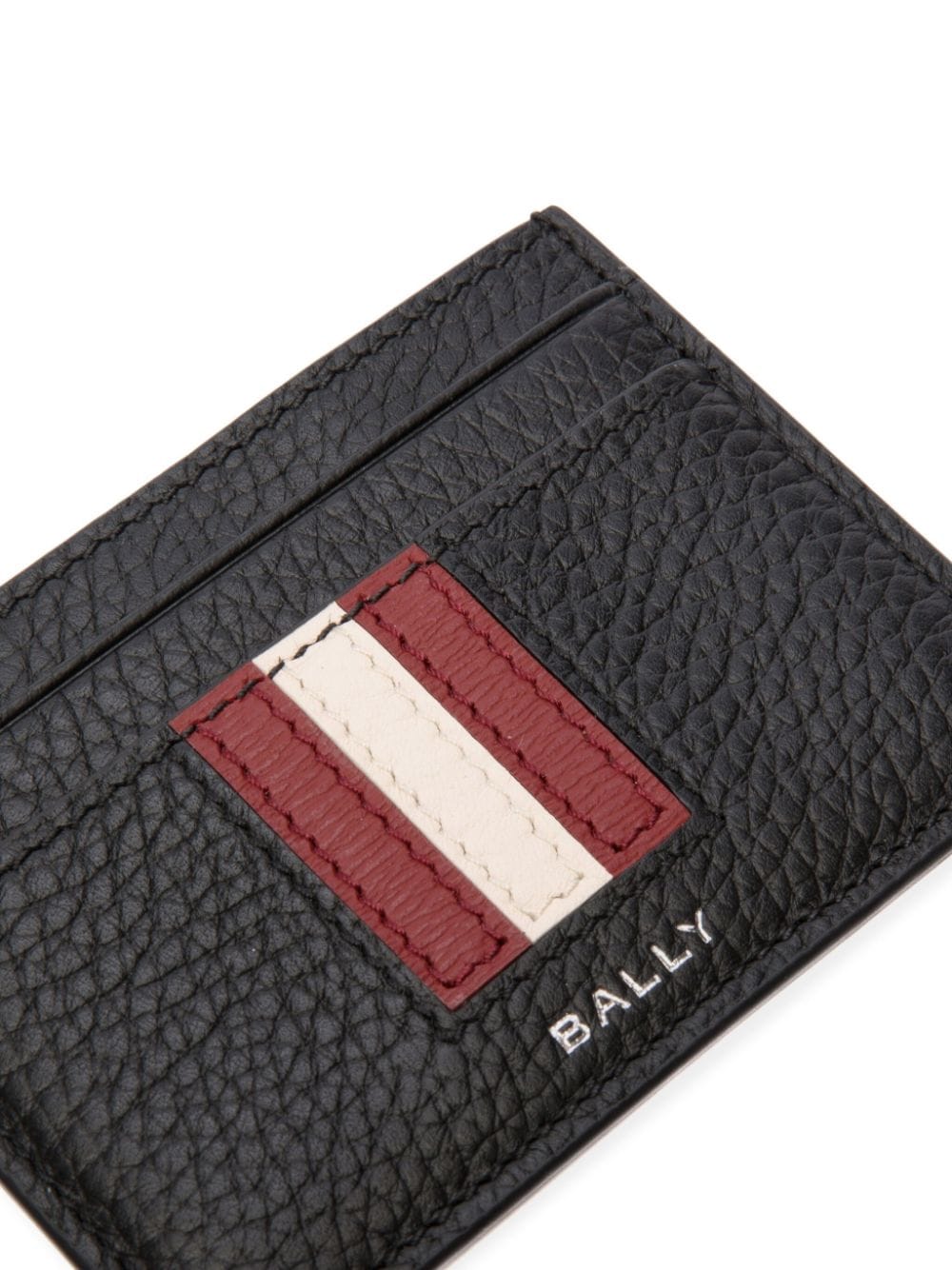Bally logo-stamp leather cardholder - Image 4