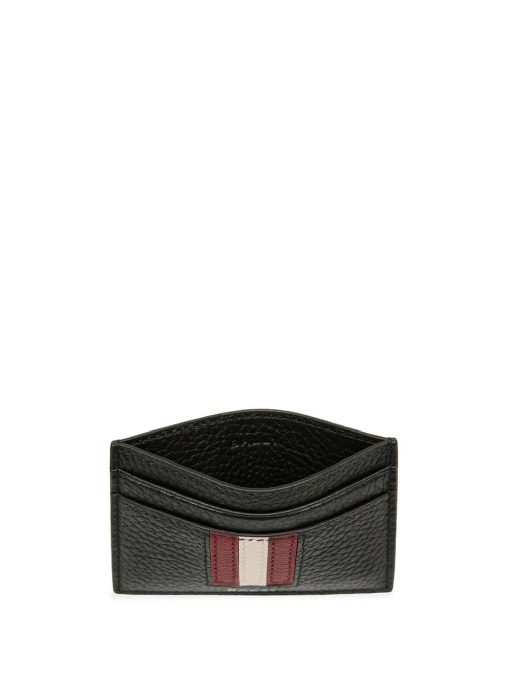 Bally logo-stamp leather cardholder - Image 3