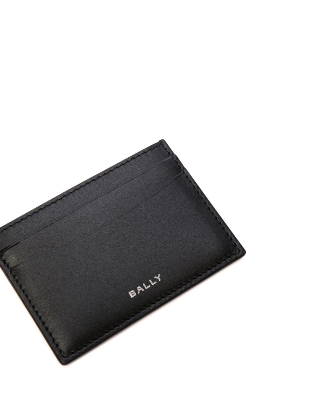 Bally logo-print leather cardholder - Image 4
