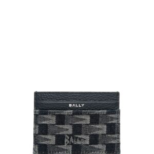 Bally Pennant leather card holder