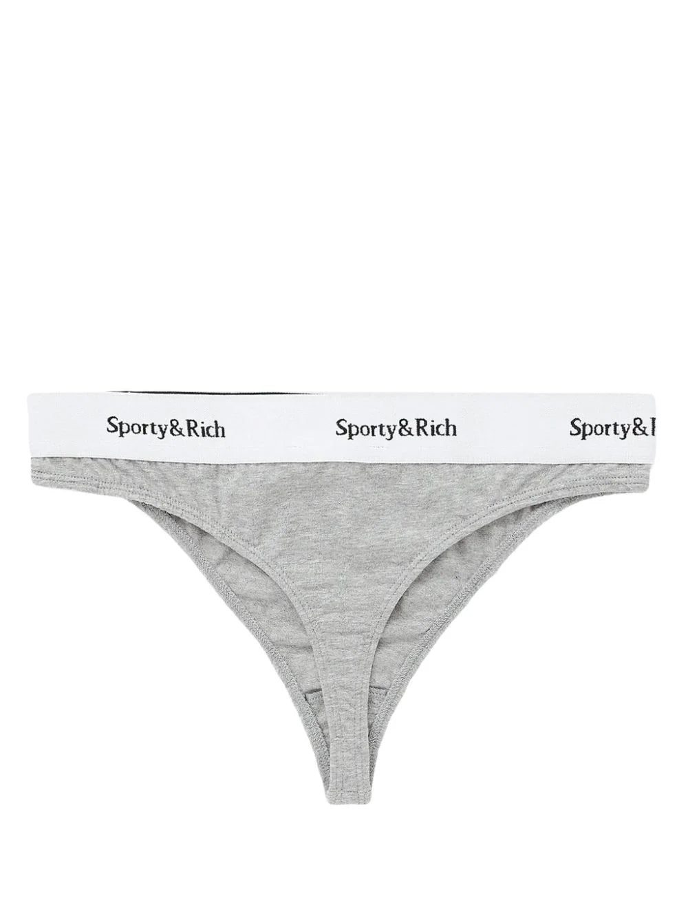 Sporty & Rich Serif logo-waistband thong - Image 2