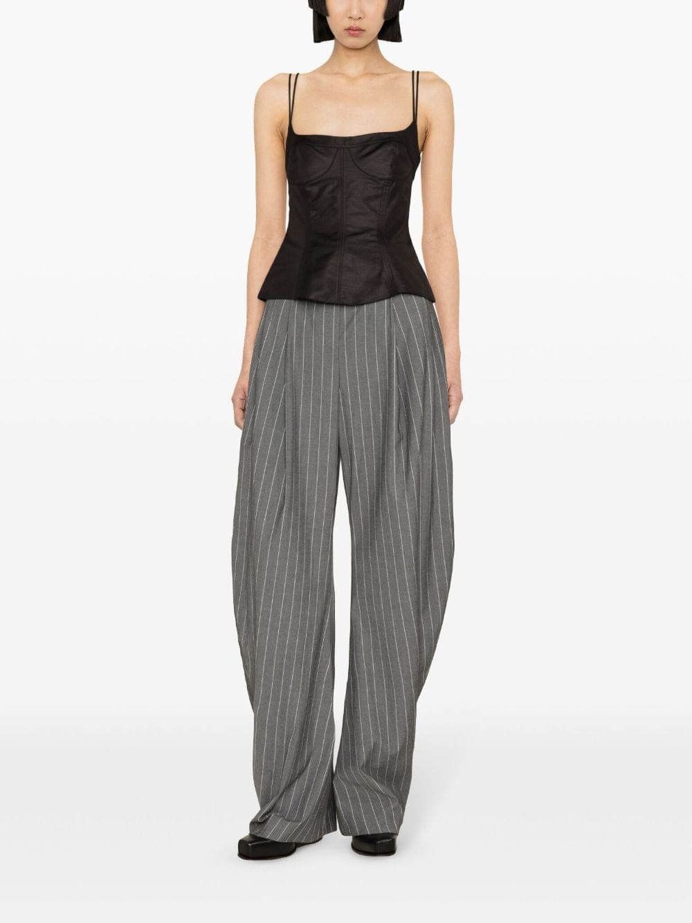 Stella McCartney corset-style peplum tank top - Image 2