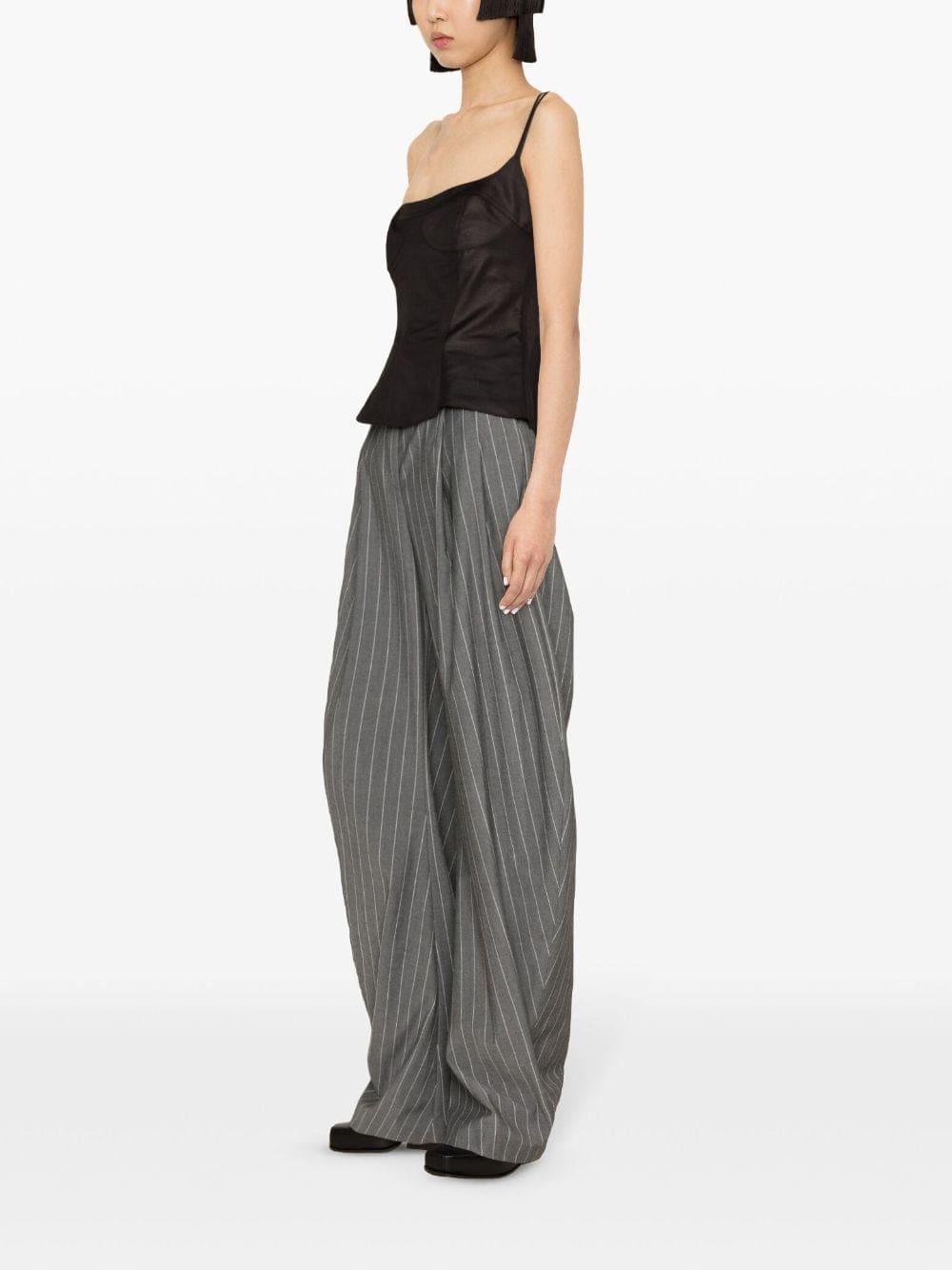 Stella McCartney corset-style peplum tank top - Image 3