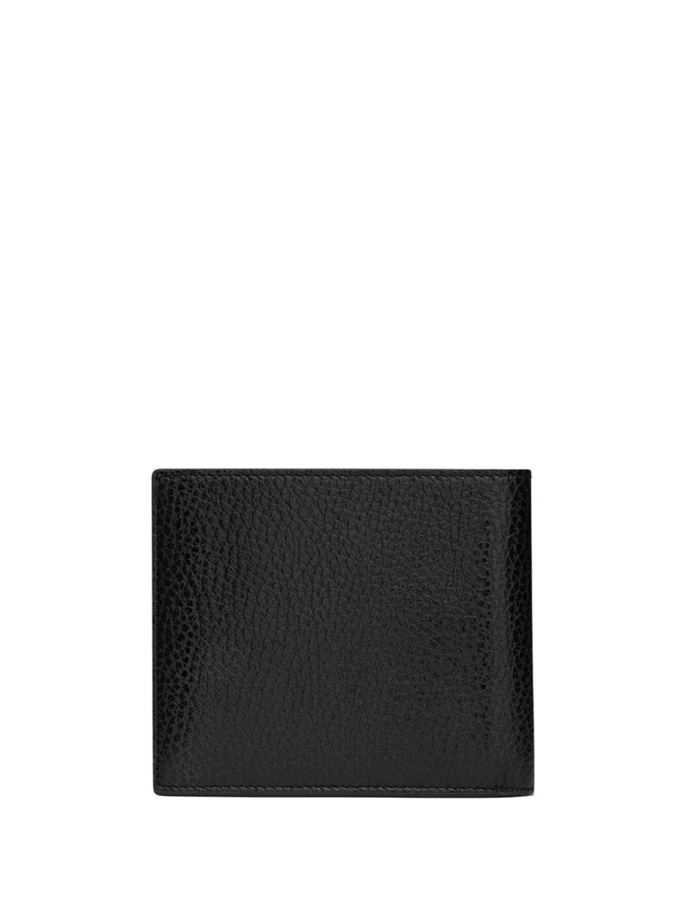 Saint Laurent logo-plaque leather wallet - Image 2