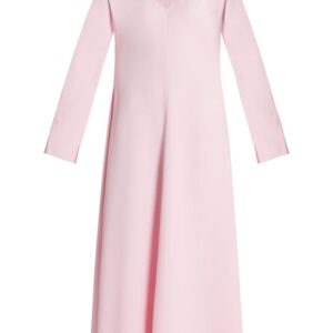 Versace crystal-embellished silk gown