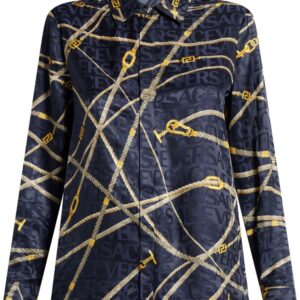 Versace  Greca Nautical long-sleeve shirt