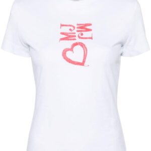 Moschino logo-print cotton T-shirt