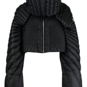 Moncler + Rick Owens  Radiance convertible padded down-filled jacket