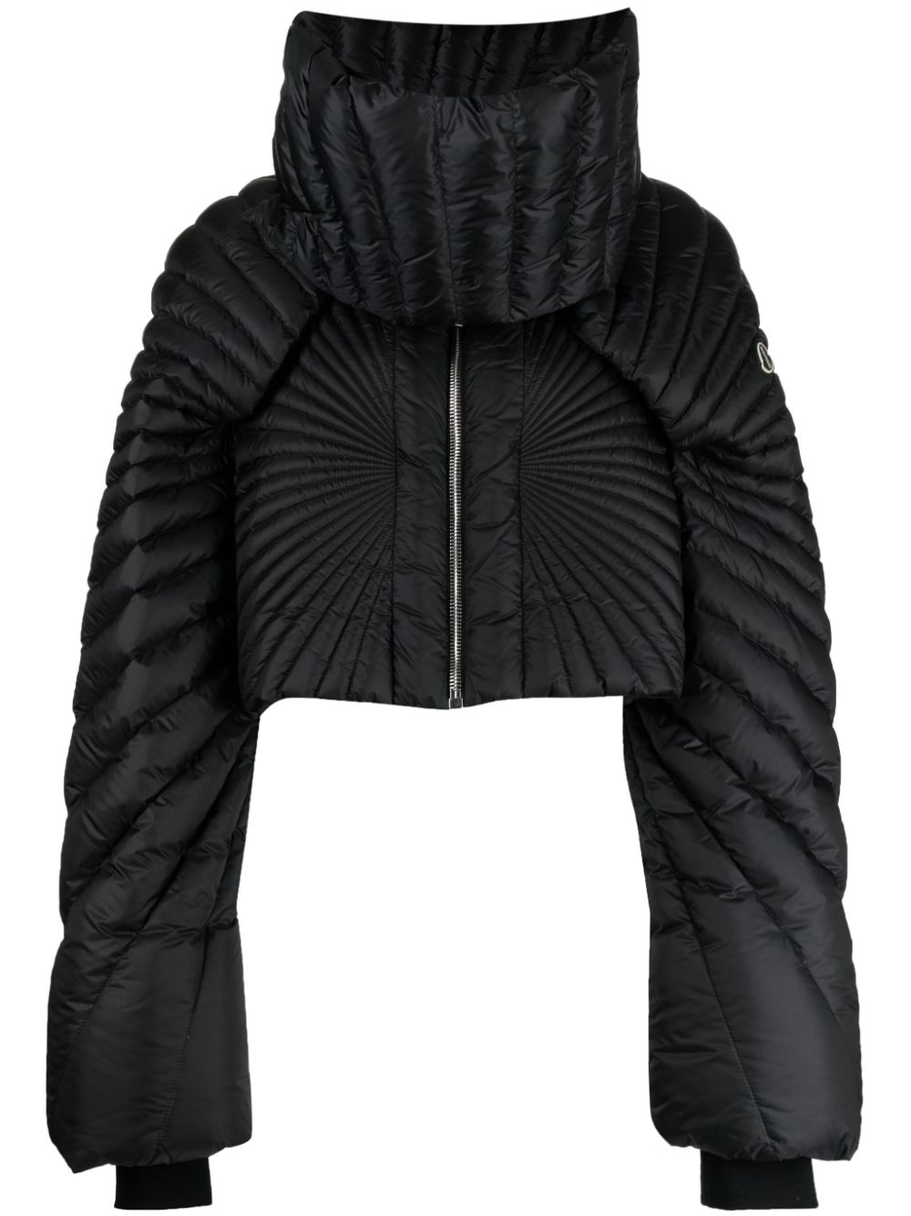 Moncler + Rick Owens Radiance convertible padded down-filled jacket