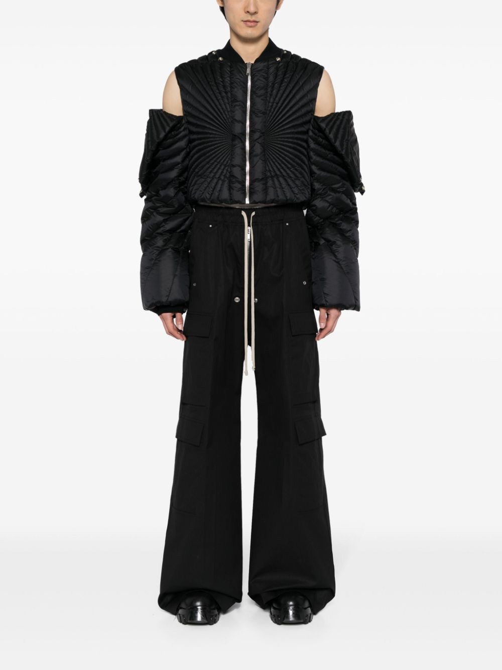 Moncler + Rick Owens Radiance convertible padded down-filled jacket - Image 2