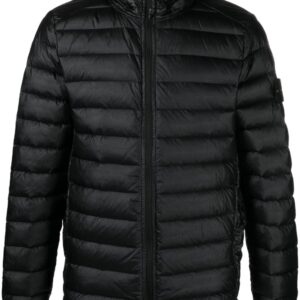 Stone Island  Compass-patch puffed jacket
