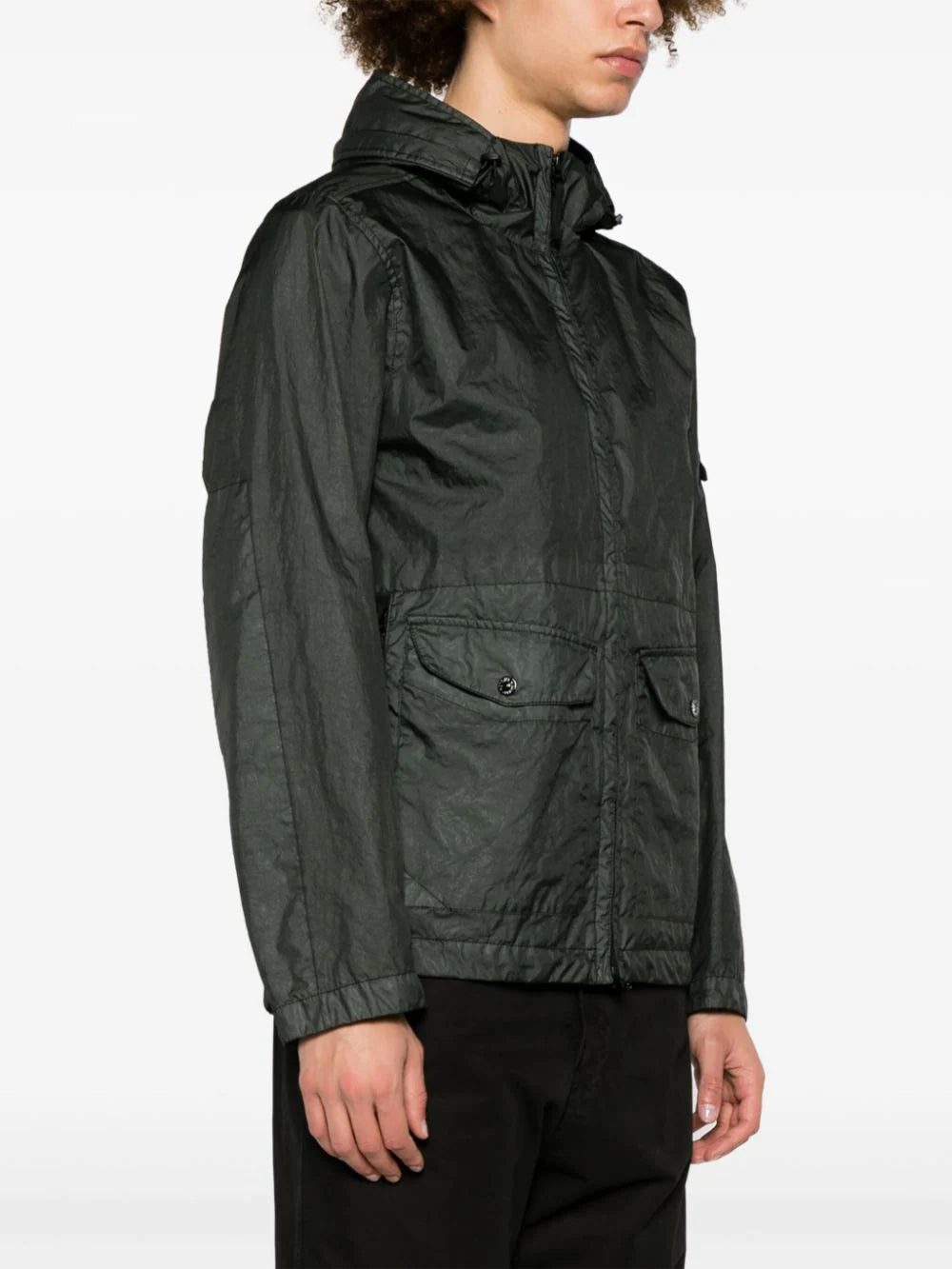 Stone Island Membrana 3L TC hooded jacket - Image 3