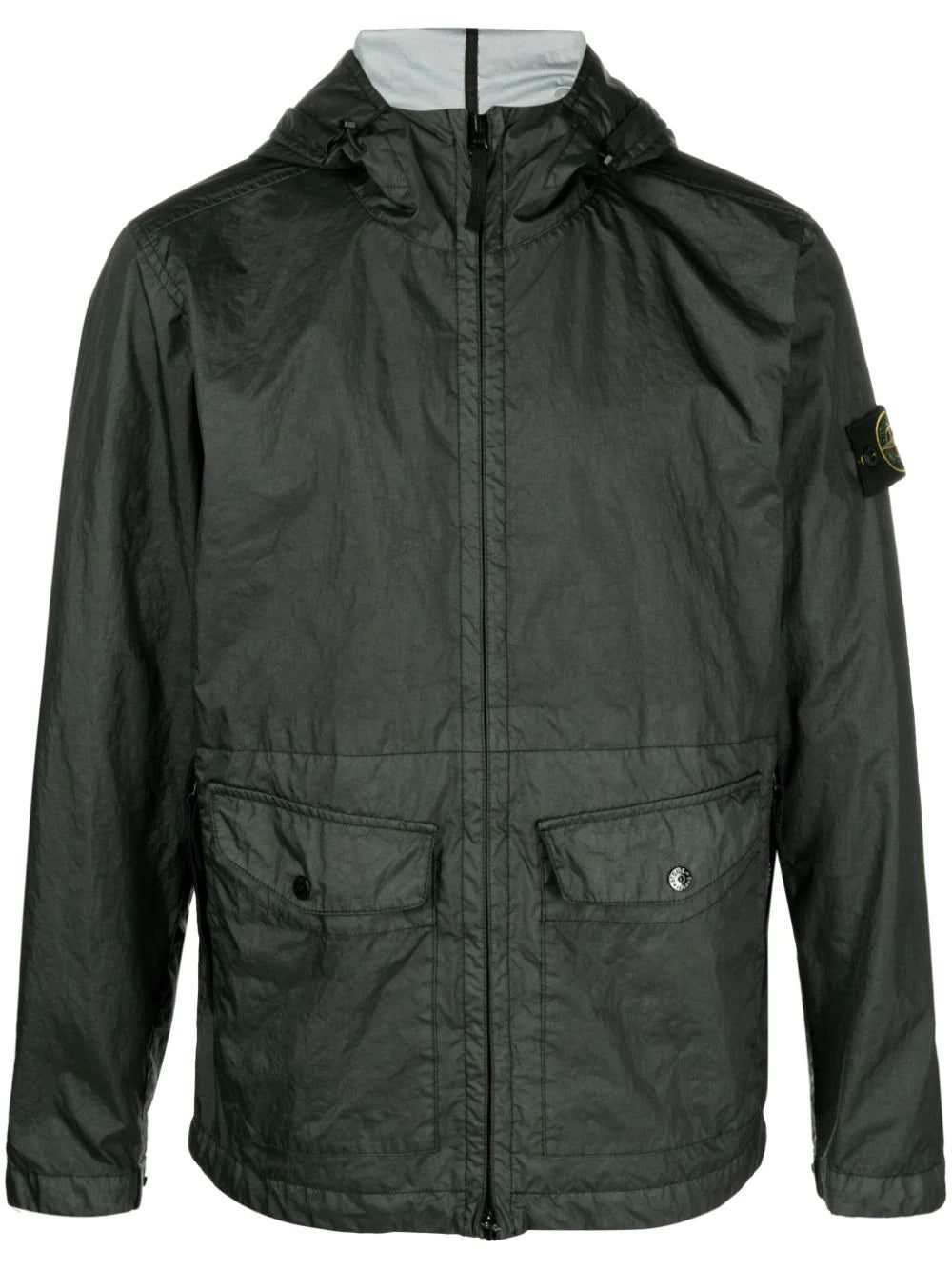 Stone Island Membrana 3L TC hooded jacket