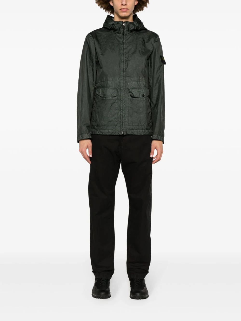 Stone Island Membrana 3L TC hooded jacket - Image 2