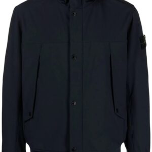 Stone Island  Light Soft Shell-R hooded jacket