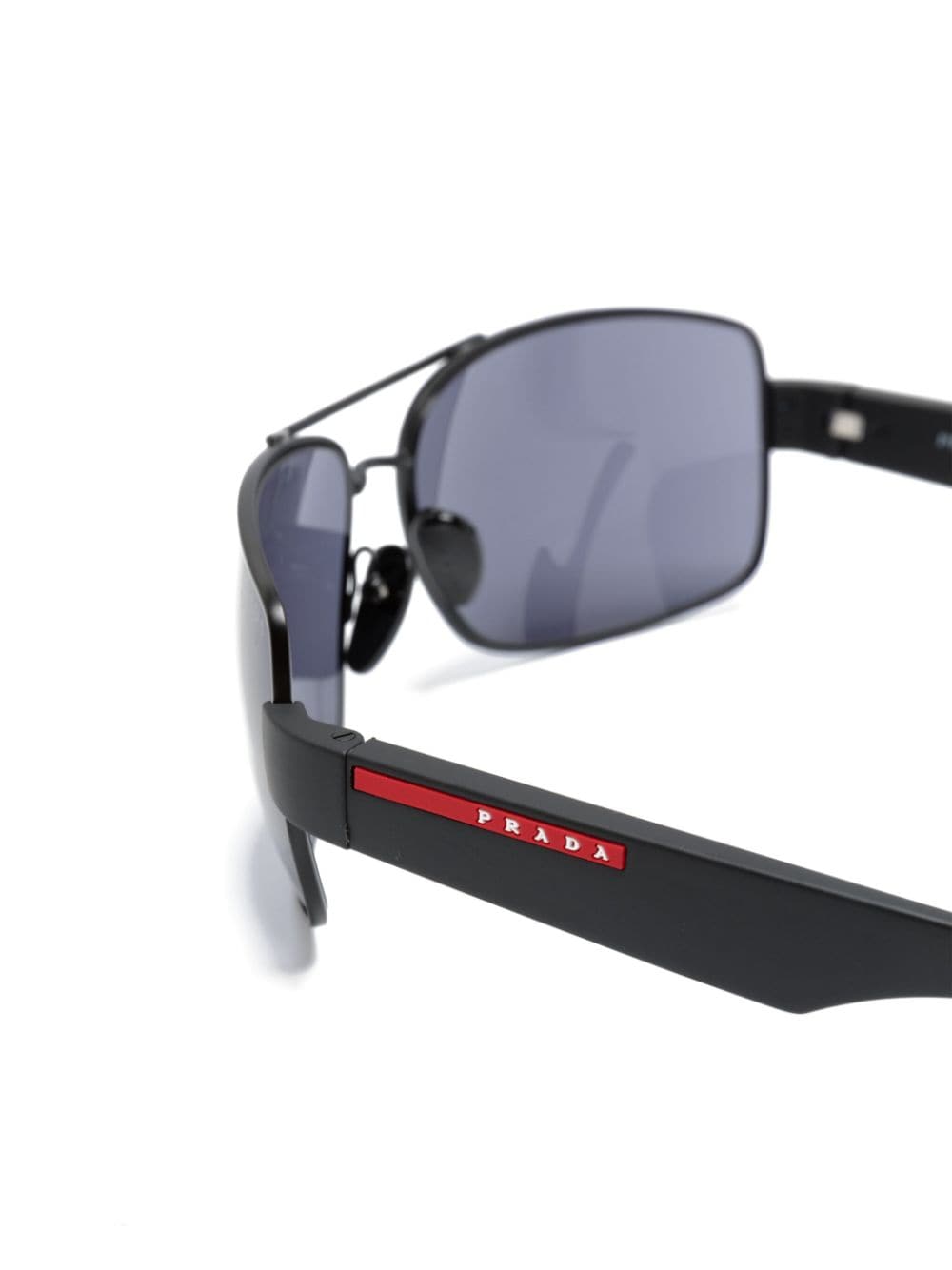 Prada Eyewear rectangle-frame logo-print sunglasses - Image 3