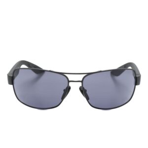 Prada Eyewear rectangle-frame logo-print sunglasses