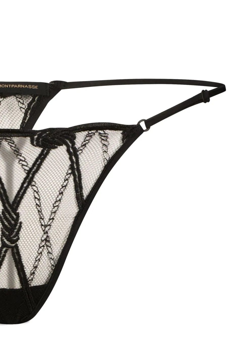 Kiki de Montparnasse Bondage mesh-panel thong - Image 2