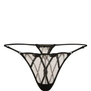 Kiki de Montparnasse  Bondage mesh-panel thong