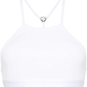 Gucci Interlocking G ribbed cropped top