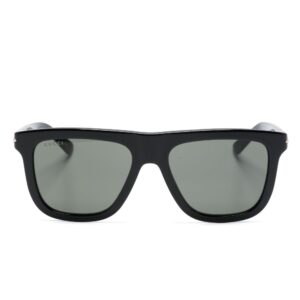 Gucci Eyewear logo-plaque wayfarer-frame sunglasses