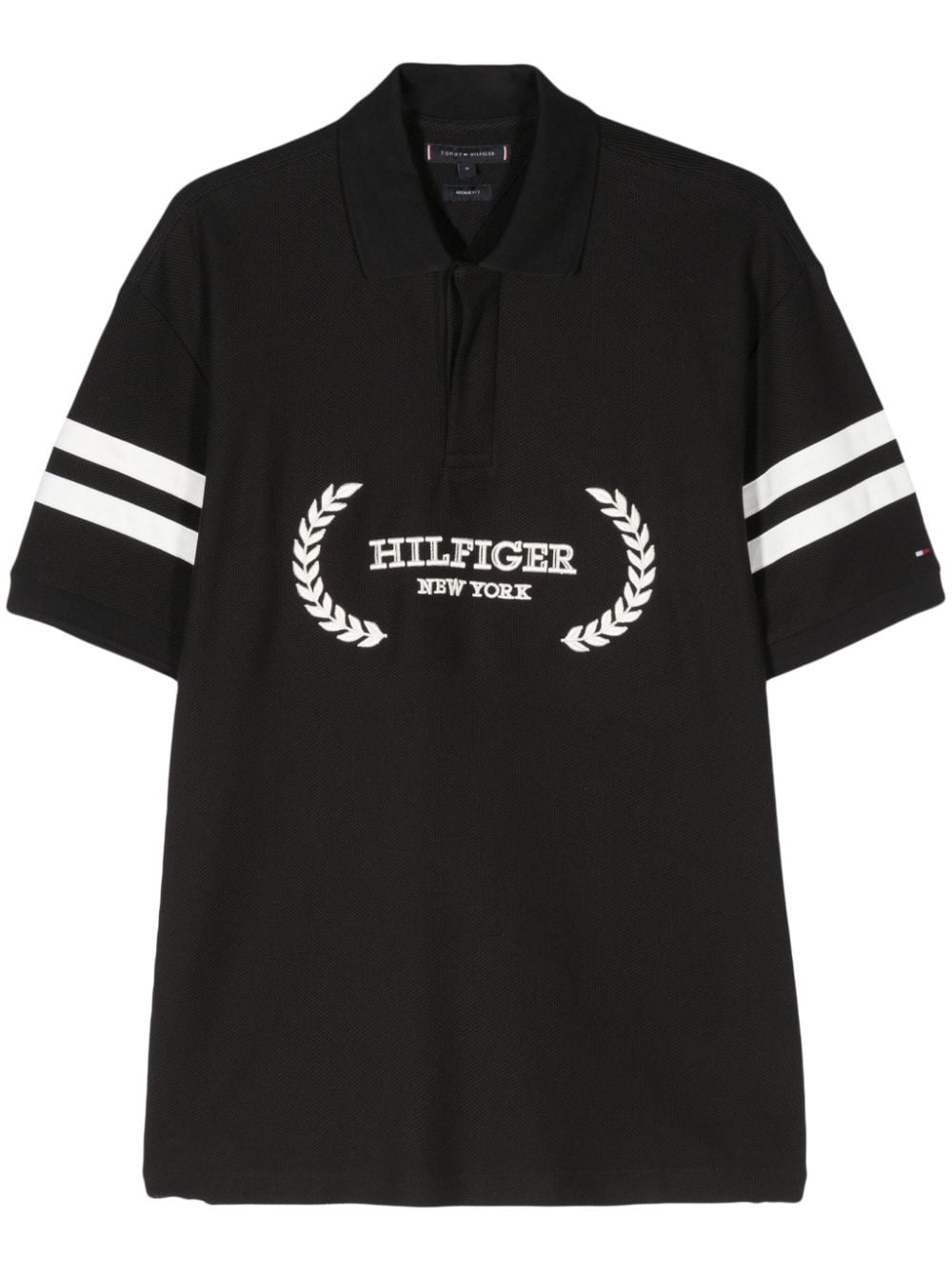 Tommy Hilfiger Monotype Stripe cotton polo shirt
