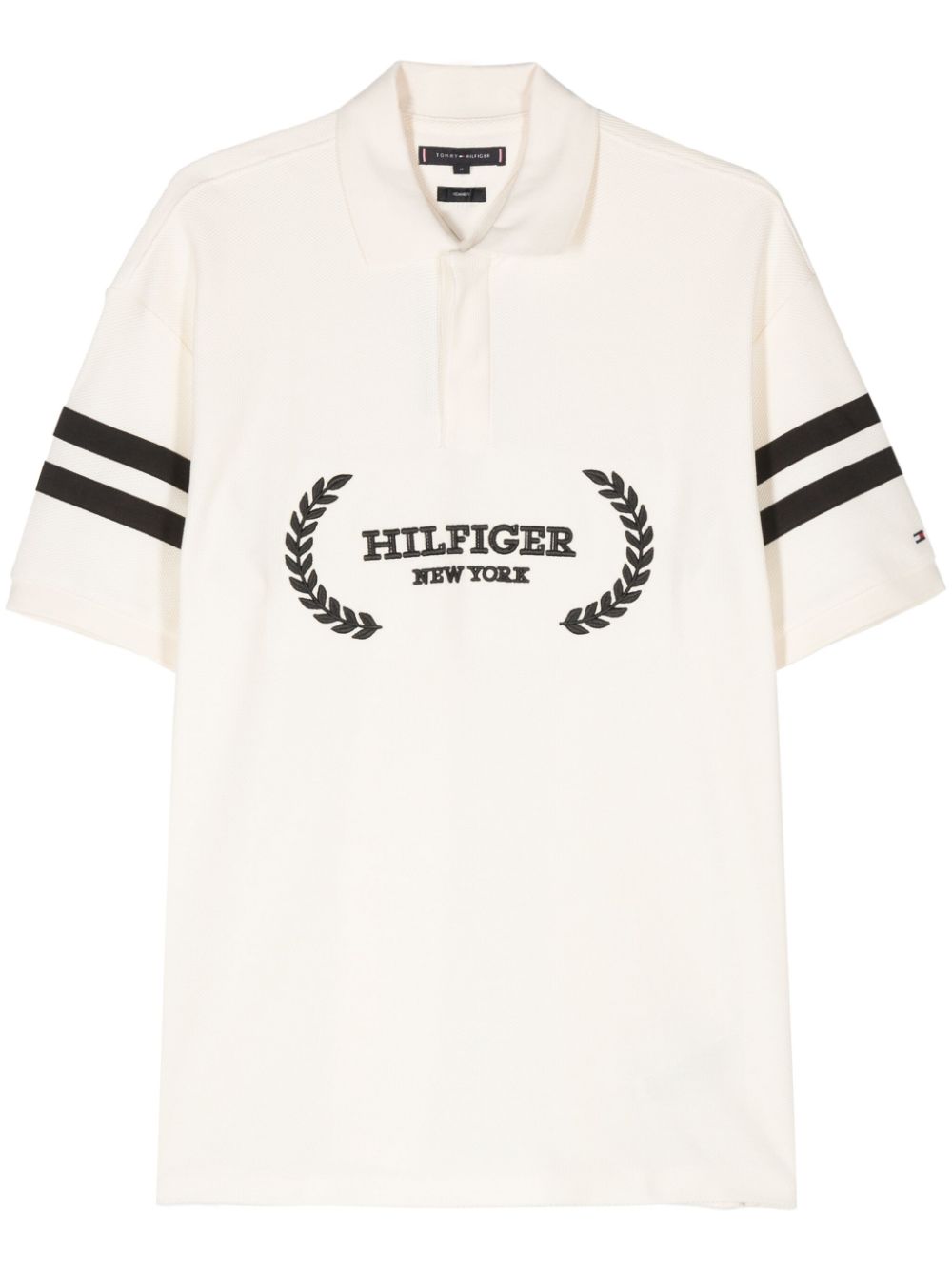 Tommy Hilfiger Monotype Stripe cotton polo shirt