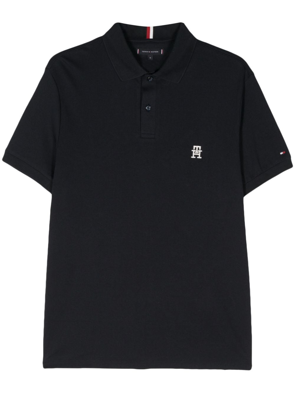 Tommy Hilfiger TH Monogram cotton polo shirt
