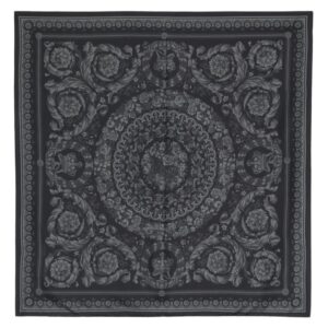 Versace  Barocco-print silk scarf