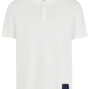Armani Exchange  logo-appliqué polo shirt