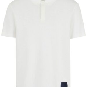 Armani Exchange logo-appliqué polo shirt